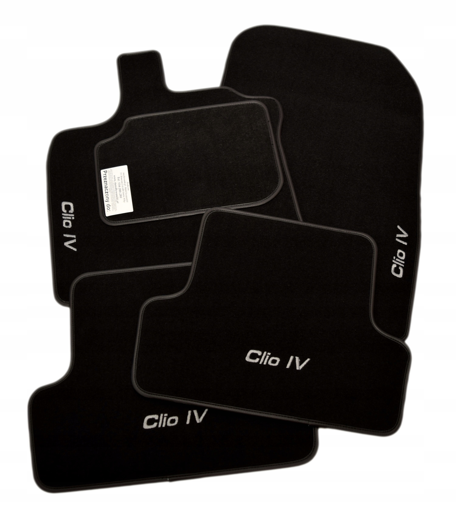 RENAULT CLIO IV 2012-2019г. коврики классическая вышивка