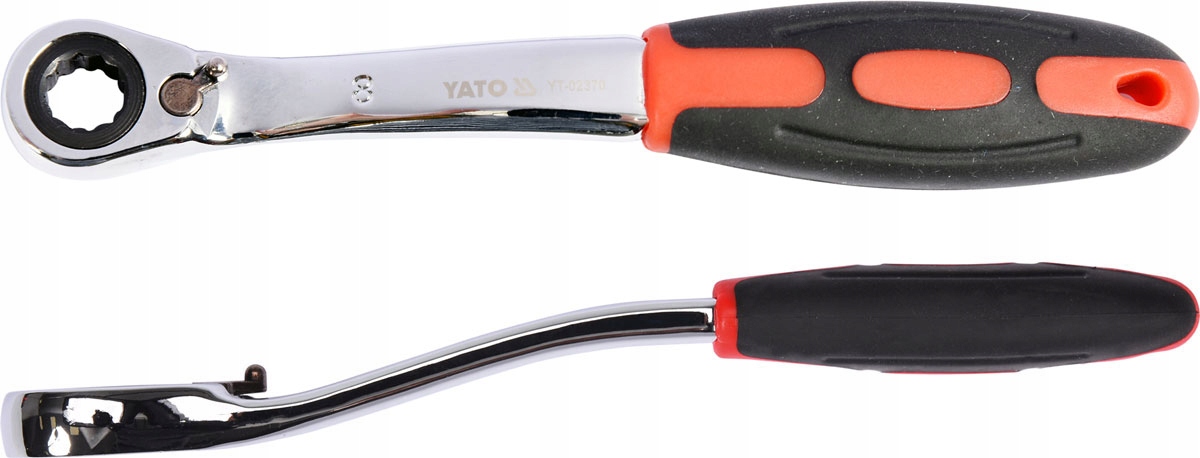 

Yato Klucz Oczkowy 8mm Grzechotka Odgięty CrV