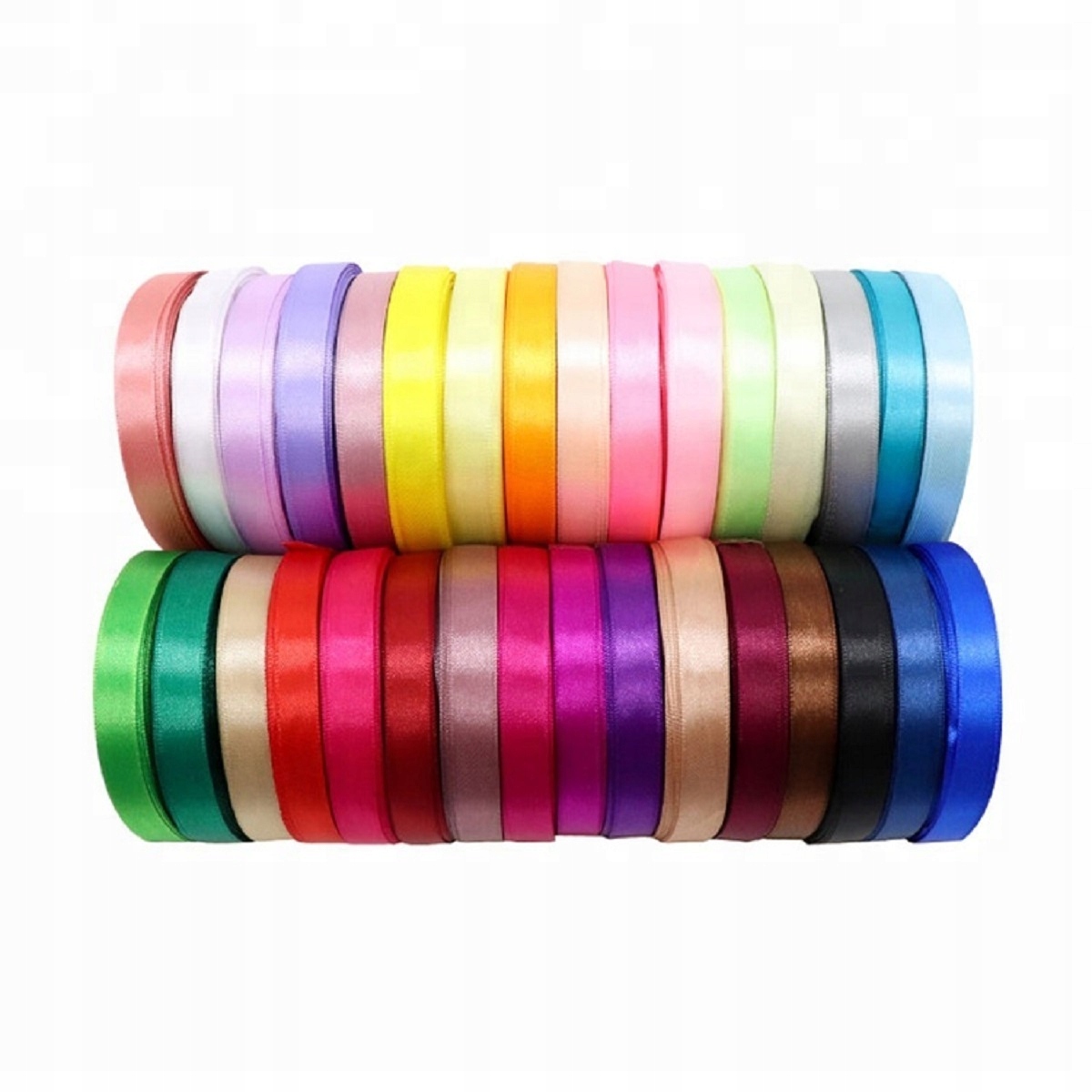 WSTĄŻKA TASIEMKA SATYNOWA MATERIAŁ Z SATYNY 5CM 50mm X 32m Biała Kod producenta WSTĄŻKA SATYNOWA BIAŁA 50MM