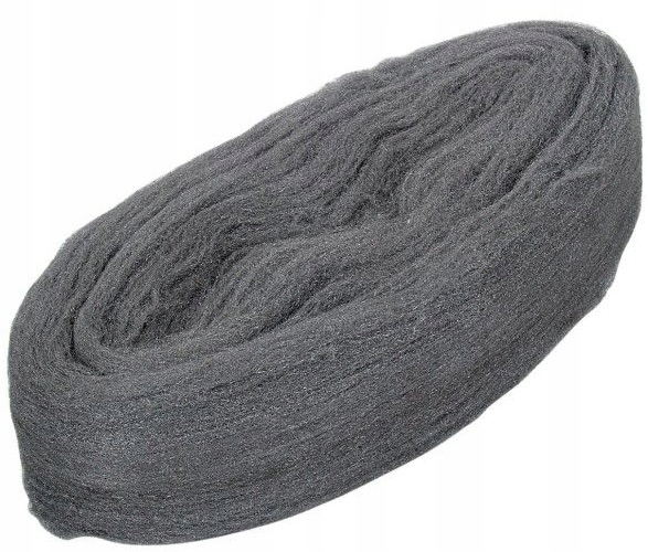 WEŁNA STALOWA DO POLEROWANIA, CZYSZCZENIA 200g