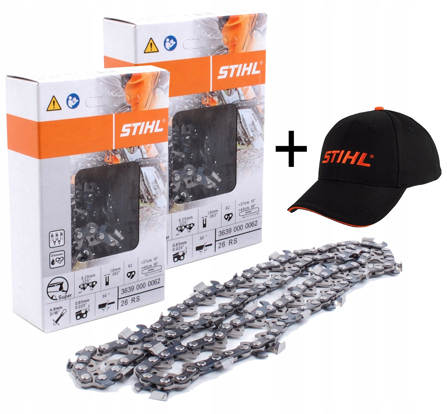 

2 x Łańcuch Pilarki Stihl 24 026 MS261 271 360 361