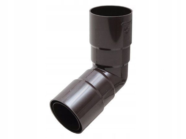 

Kolano 2K rury spustowej Gamrat 63mm ciemny brąz