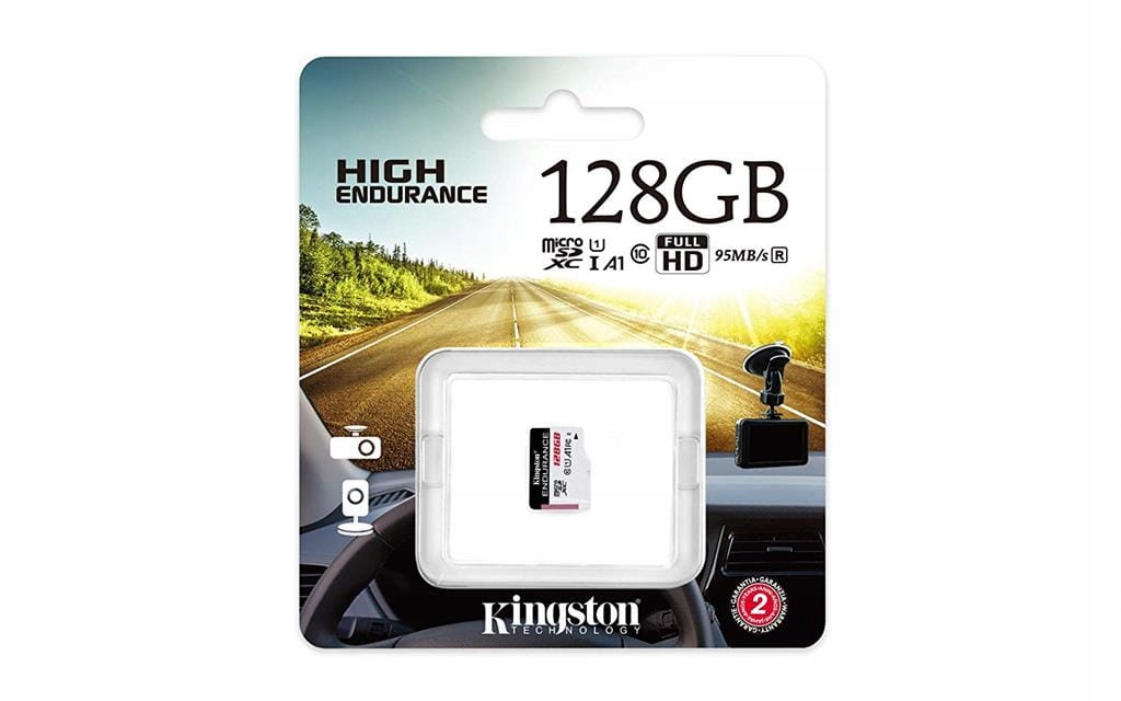 

Kingston 128GB microSDXC Endurance C10 A1 Uhs-i