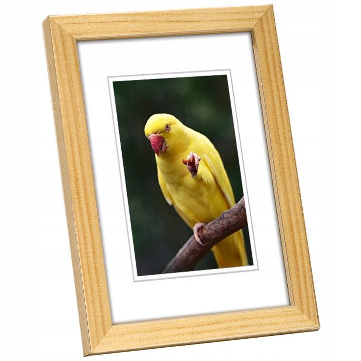 

Ramka Na Zdjęcia Naturalna Rama Drewniana 30x45