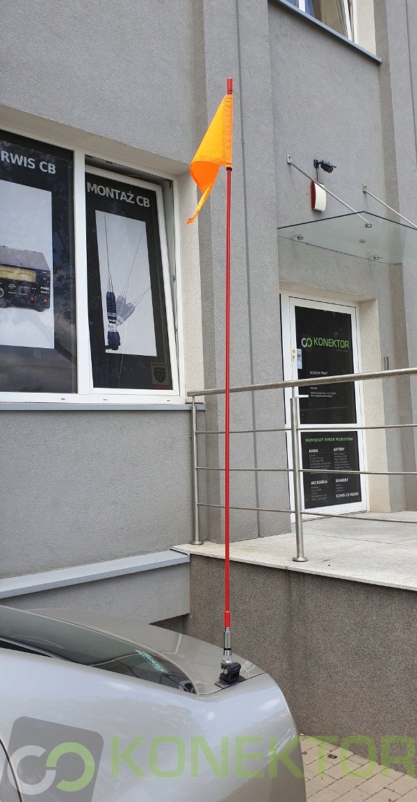 FLAGA BEZPIECZENSTWA 125cm SAFETY FLAG FIRESTIK Manufacturer other