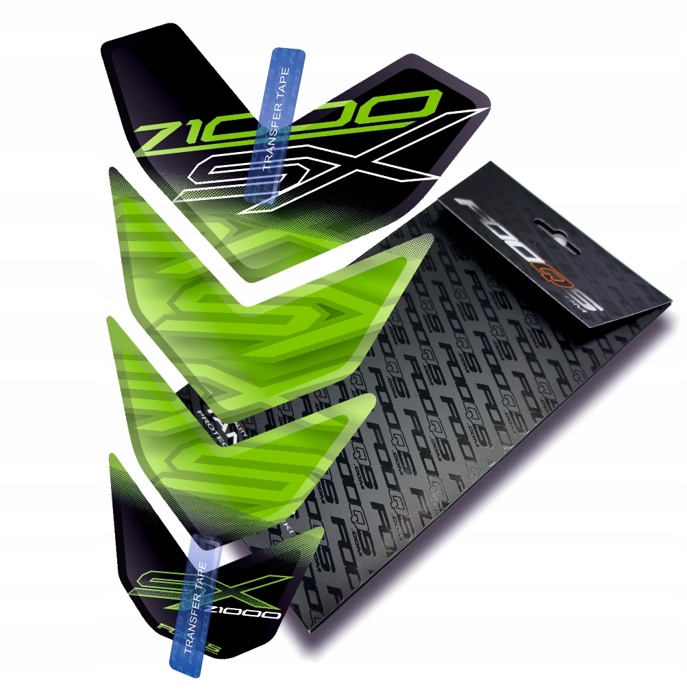 Tank-pad od firmy Fooqs pro Kawasaki Z 1000 Sx Z1000SX Zelený