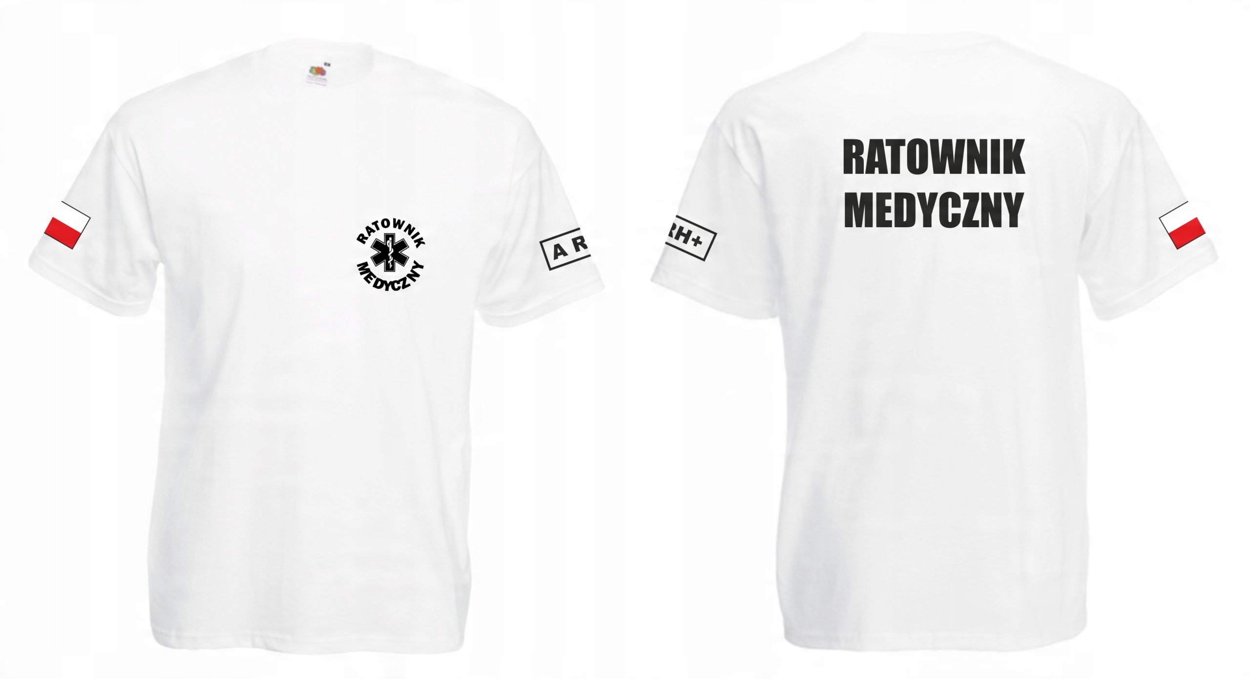 

Koszulka męska Ratownik Medyczny Grupa Krwi r S