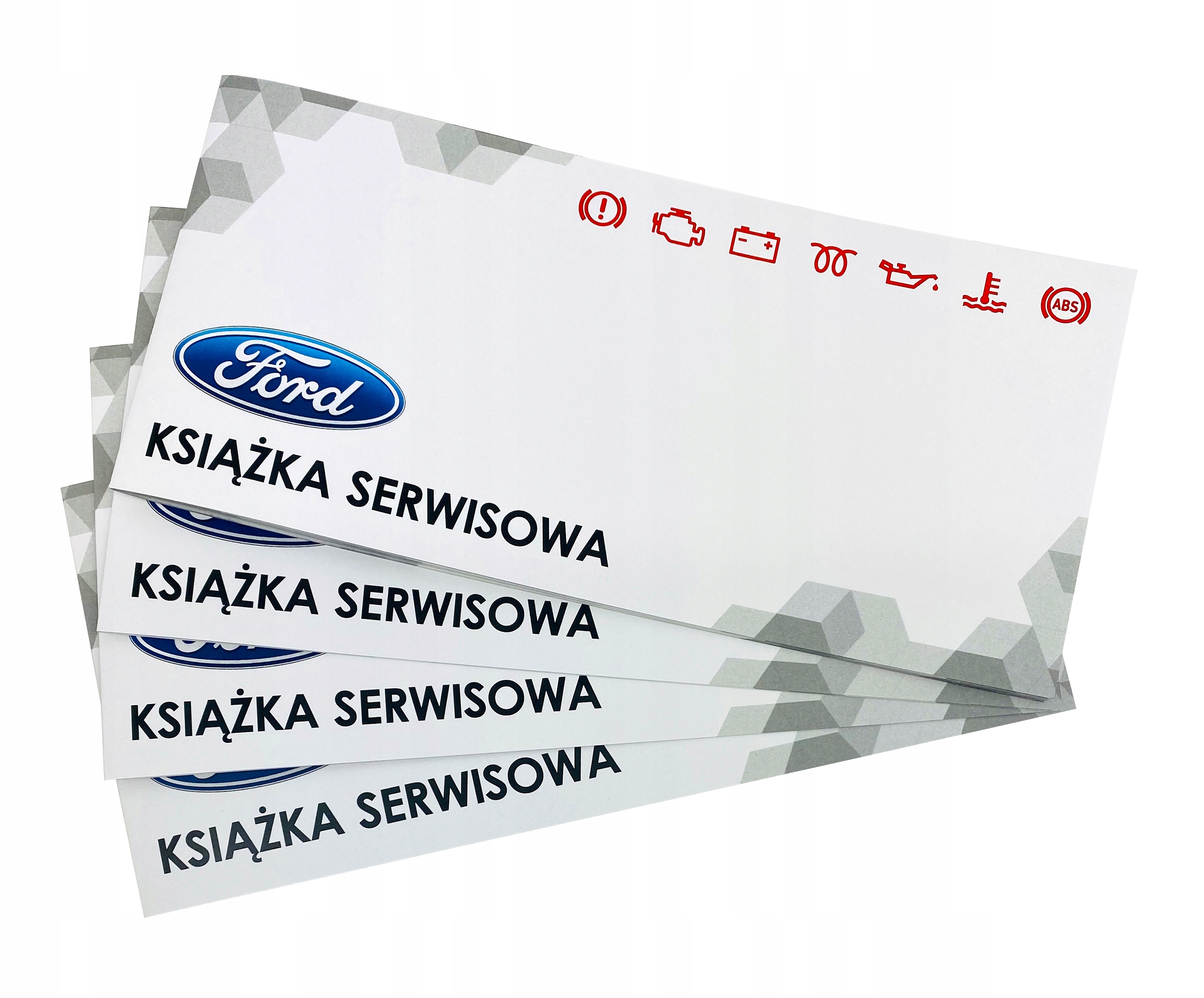 KSIĄŻKA SERWISOWA PRZEGLĄDÓW NAPRAW FORD
