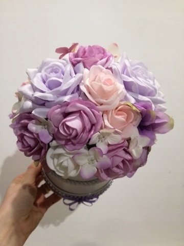 

Flowerbox, kwiaty, dekoracja, prezent
