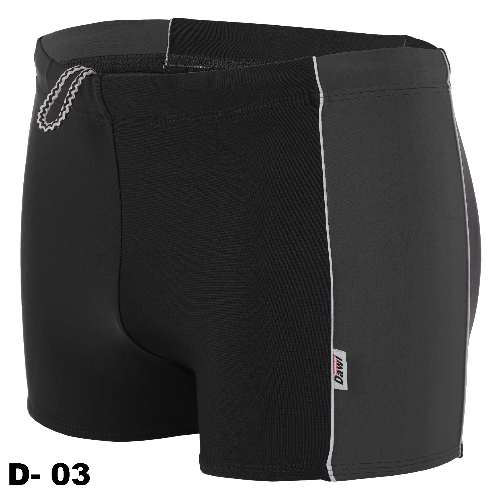 L- CZARNE KĄPIELÓWKI dawi SPODENKI ANTYCHLOR basen Marka DAWI