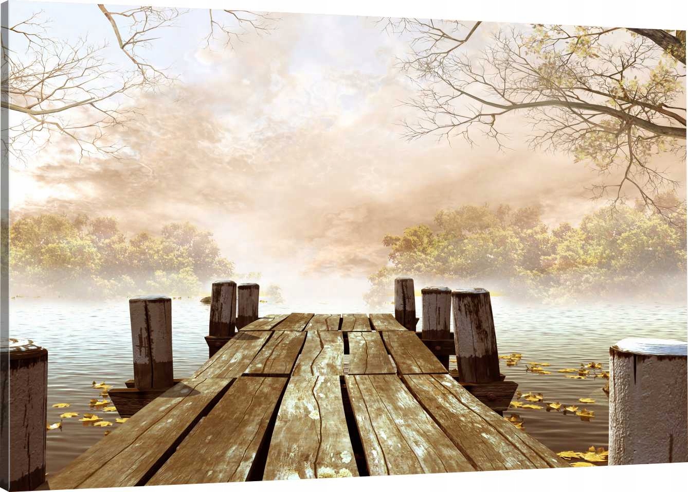 

Obraz Na Płótnie Molo Jesień Staw 70x50 980 Wzorów