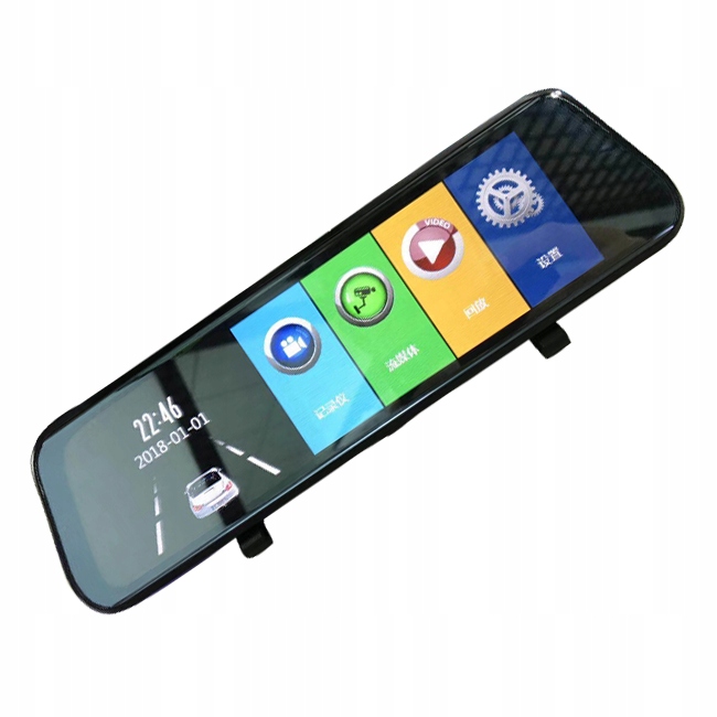 Wideorejestrator z kamera cofania 10 cali dotykowy Model T10CM