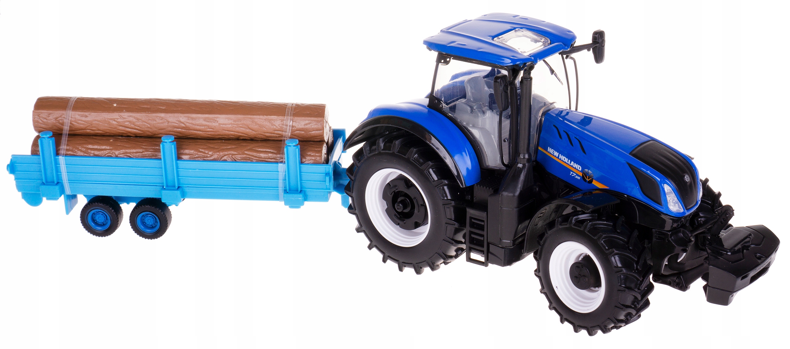 

Traktor New Holland Przyczepka Bale Bburago 1:32