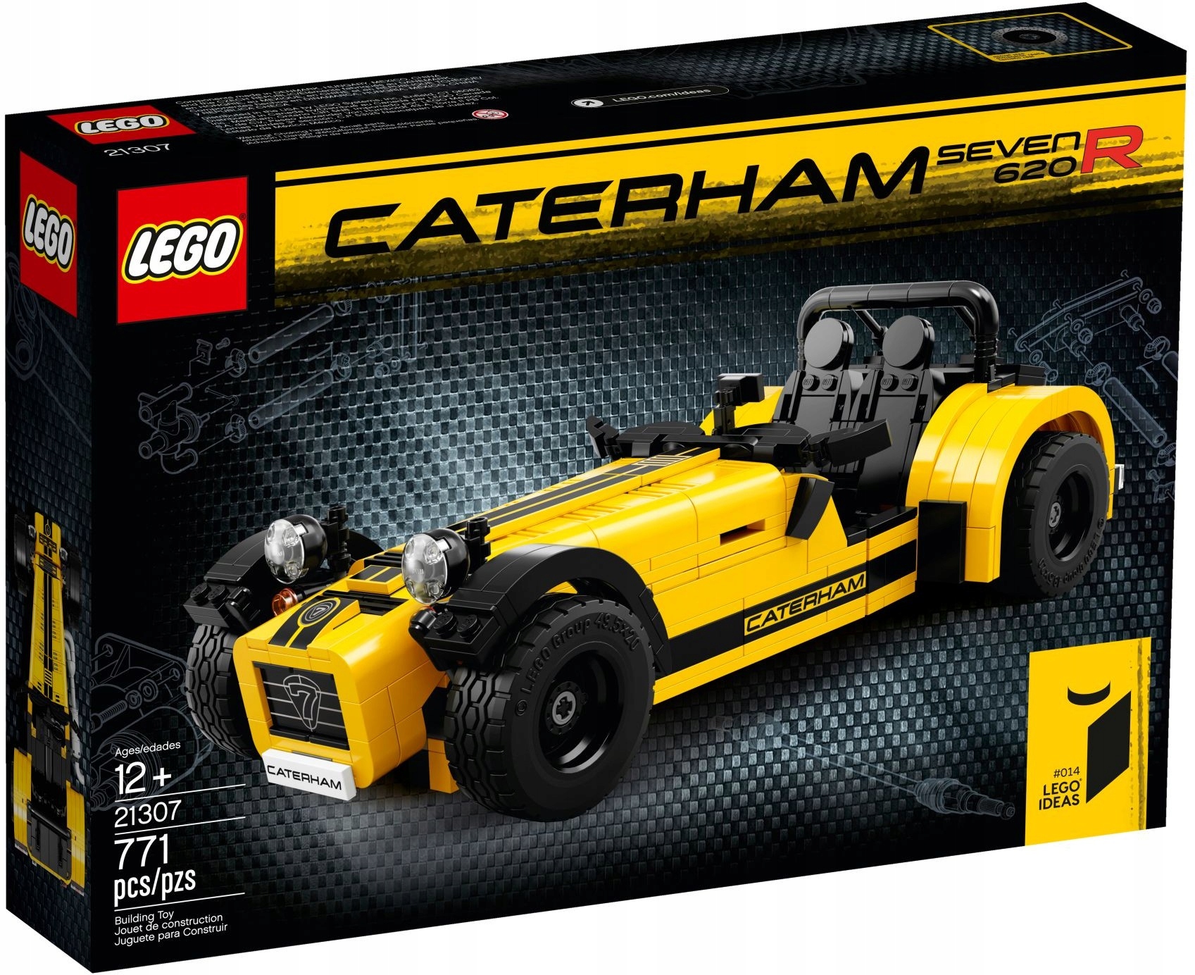 Lego Ideas 21307 Caterham Seven Unikat Kolekcjonerski