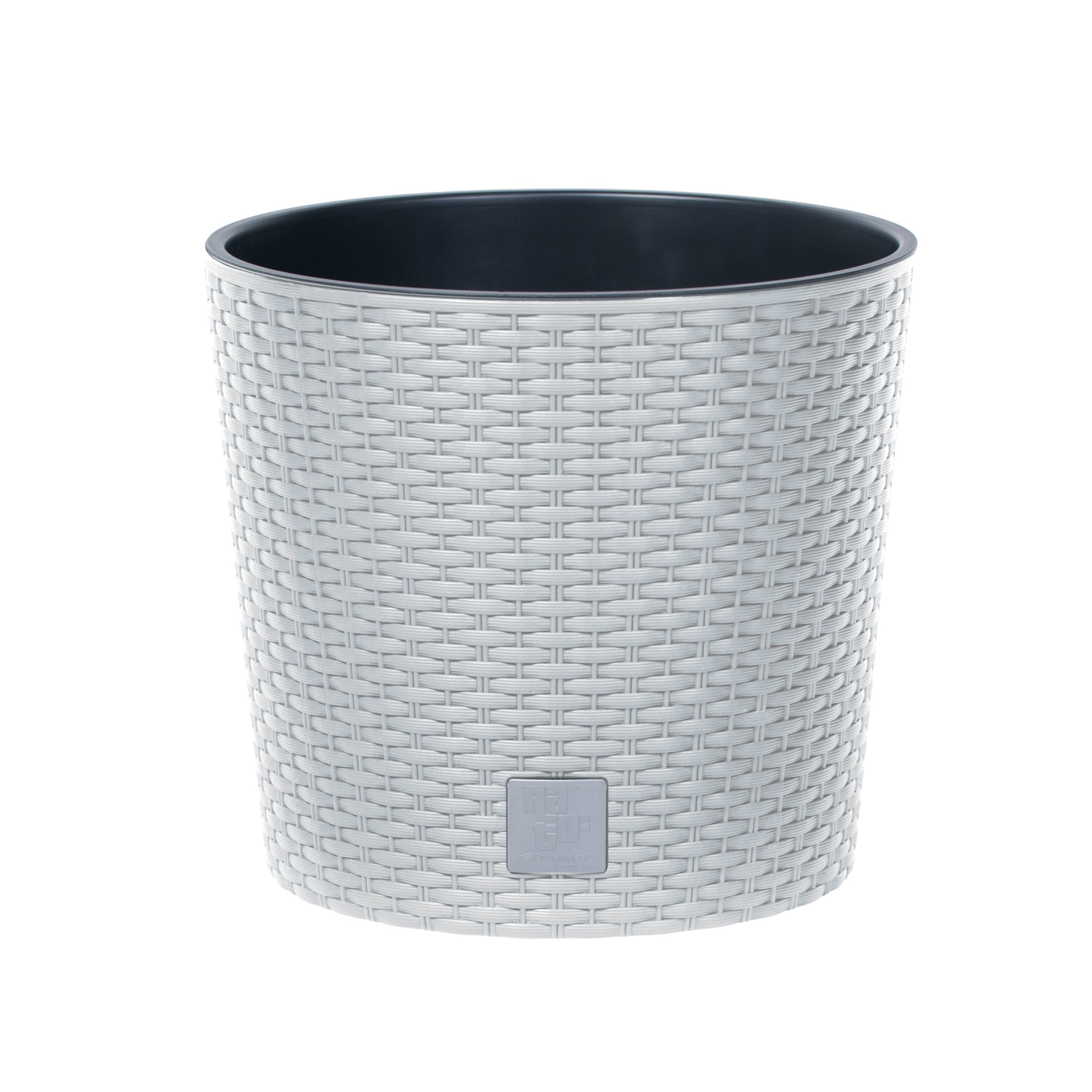 

Niska doniczka Rattan 30 x h27cm wkład okrągła