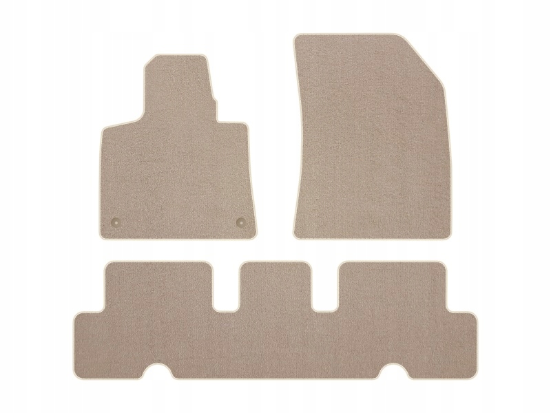 Citroen C4 Picasso II velurové koberce Comf béžové