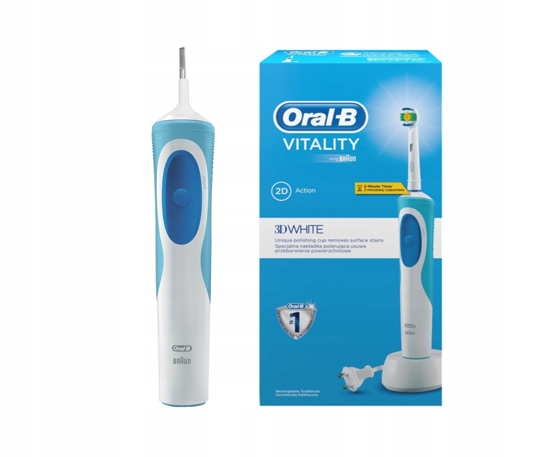 ЗУБНАЯ ЩЕТКА ЭЛЕКТРИЧЕСКАЯ ORAL-B VITALITY РУЧКА