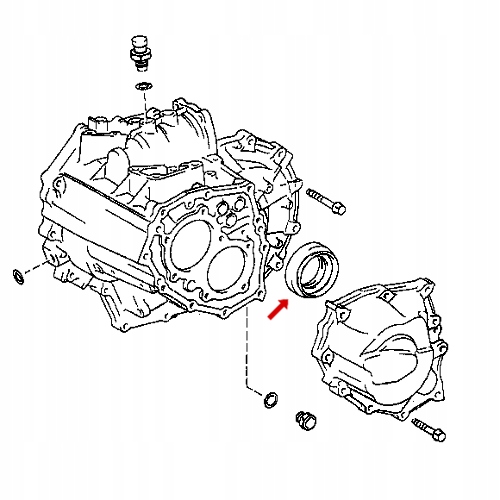 90311-44003 - Сальник вала RAV4 9031144003