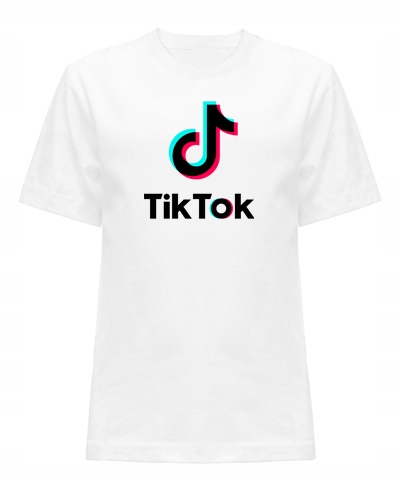 Tik Tok белый 122 подарочная футболка