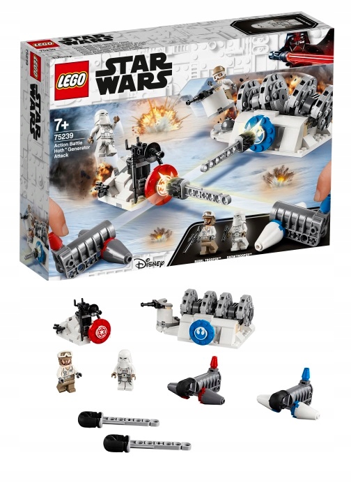 LEGO 75239 STAR WARS Atak na generator na Hoth