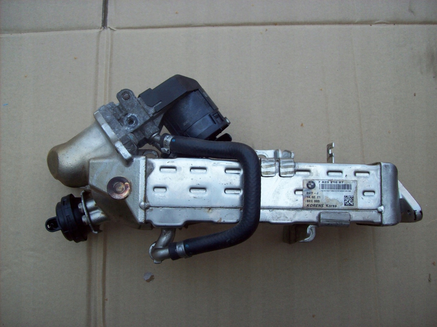 BMW F10 F30 F25 F15 радіатор вихлопних газів EGR 7823210