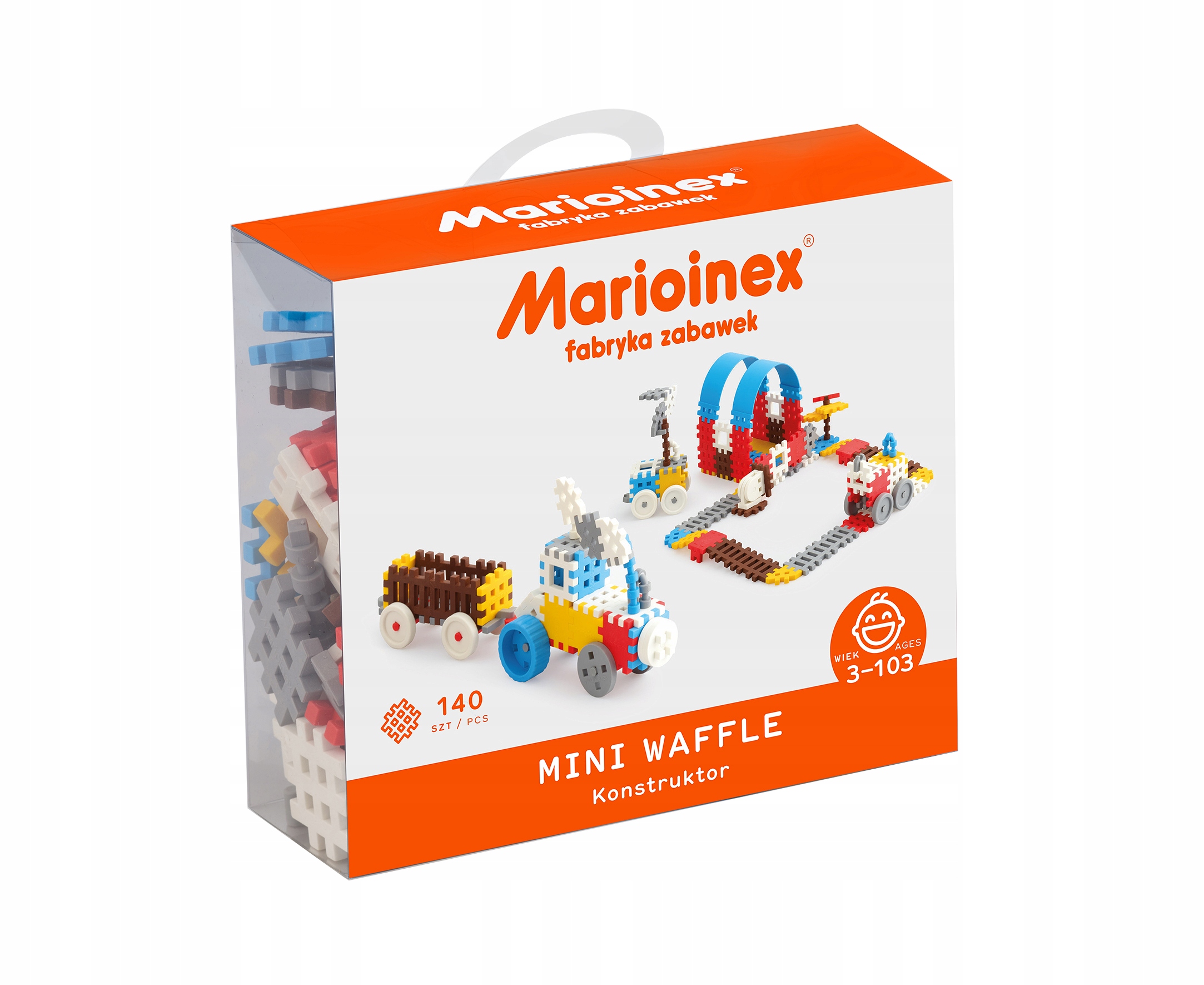 

Klocki Mini Wafle 140 Konstruktor Chłopiec