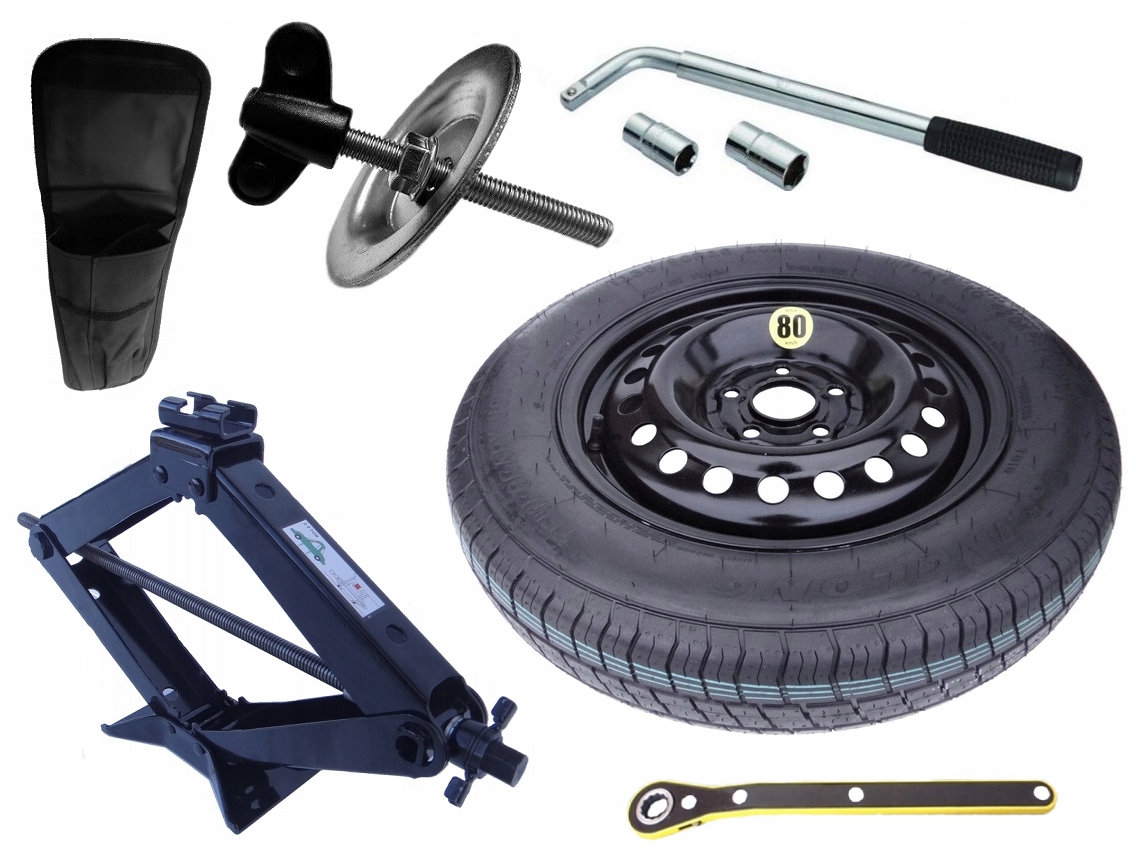 Нове під'їзне колесо MAZDA 3 125/70 R16 з комплектом