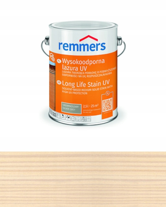 Remmers Lazura do drewna UV 2,5L Biały