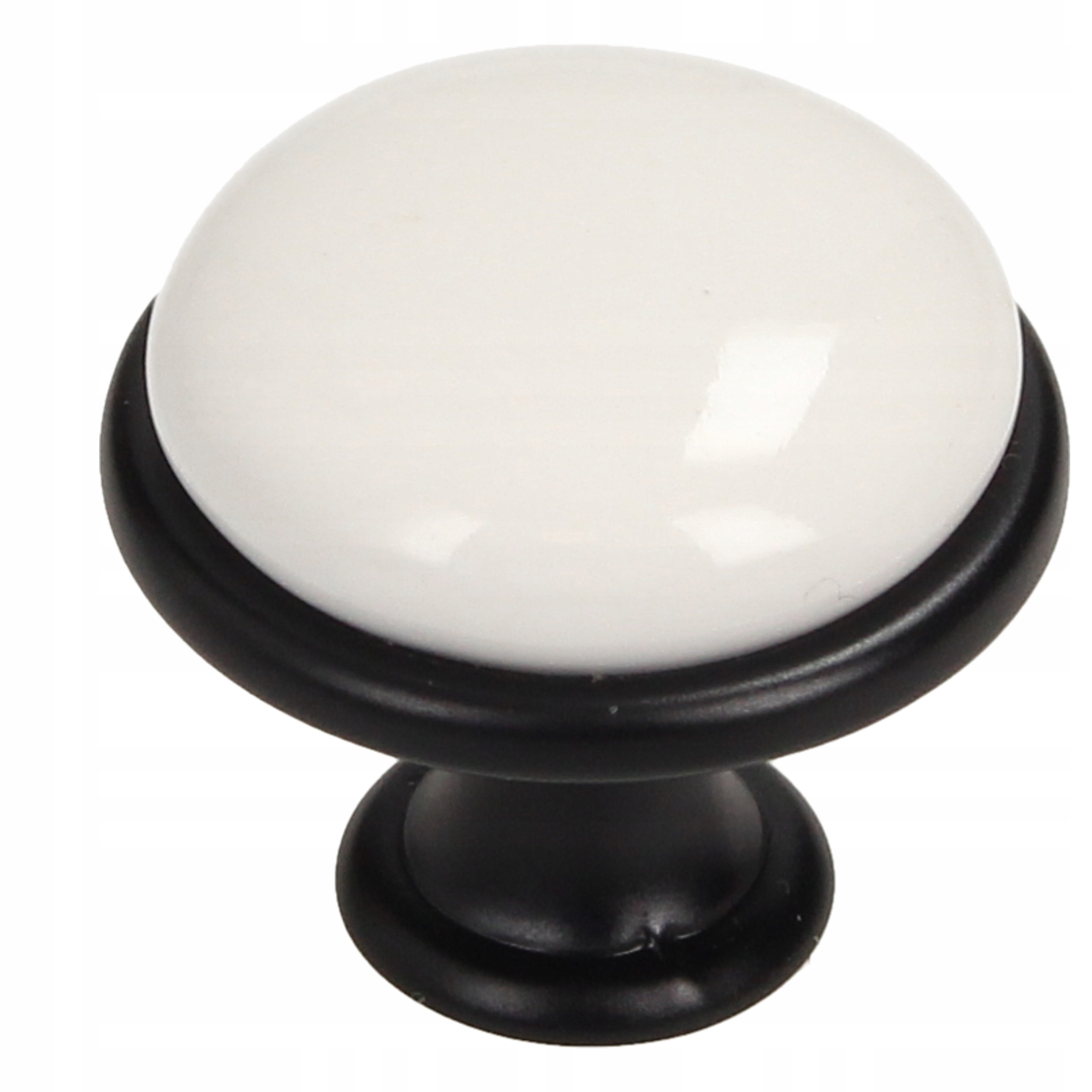 

Gałka meblowa Gamet porcelana GP19-R31 czarny mat