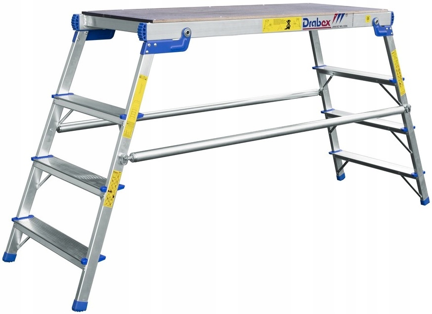 Aluminiowy podest roboczy DRABEX TP 453 - 2,92m — 7