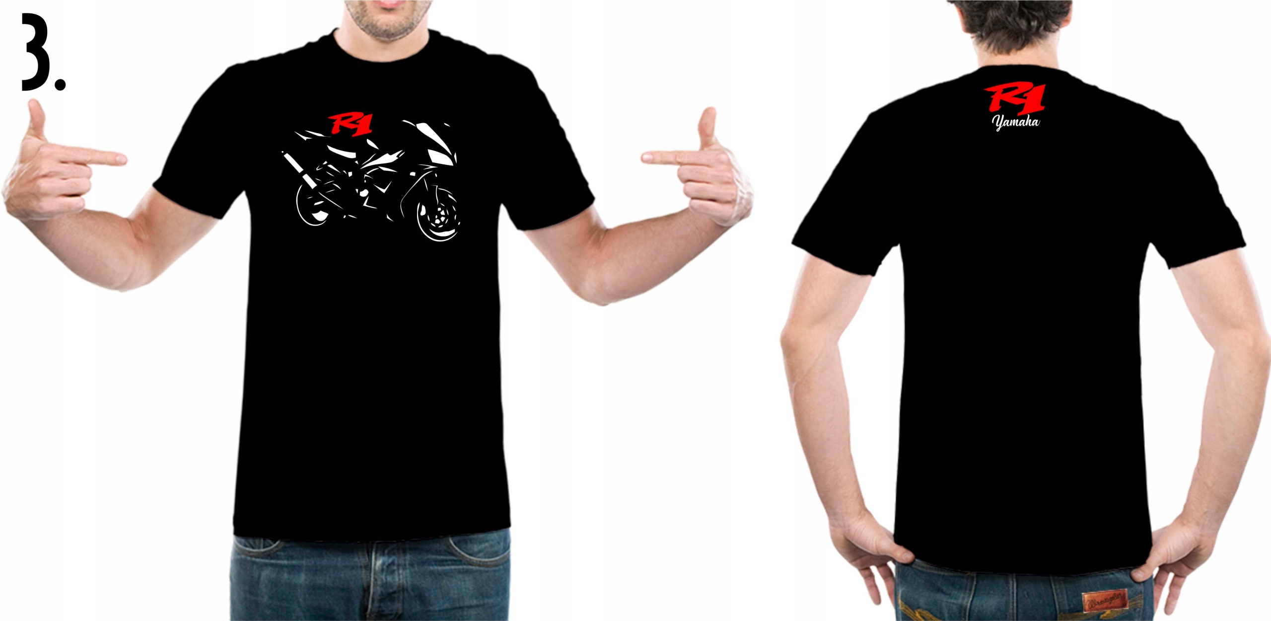 KOSZULKA motocyklowa t-shirt yamaha YZF R1 Rozmiar L