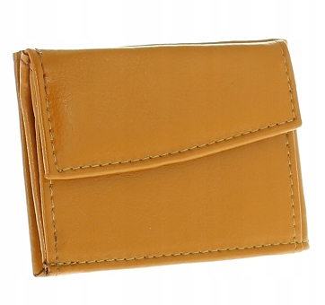 

Skórzana portmonetka bilonówka, banknotówka Skóra