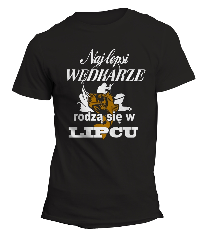 

koszulka Na Urodziny Wędkarza W Lipcu roz.M