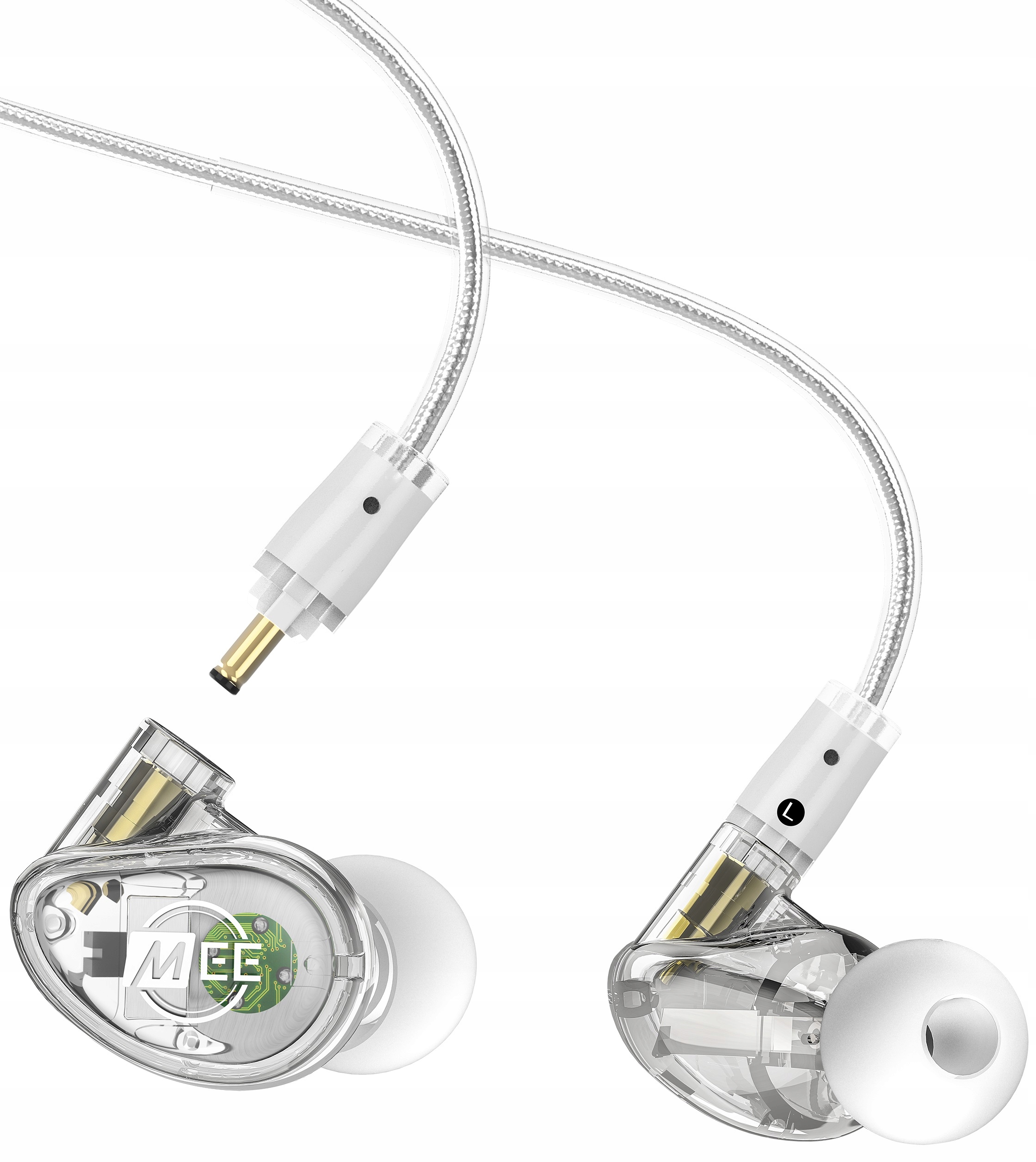 

Słuchawki Dokanałowe Mee Audio MX2 Pro Transparent