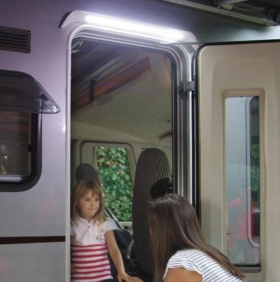 98655-607 - Светодиодная лампа Fiamma на открытом воздухе с желобом над дверью