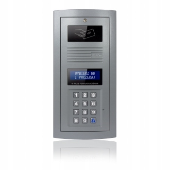 domofon wielorodzinny OP-255R P optima elfon Rfid