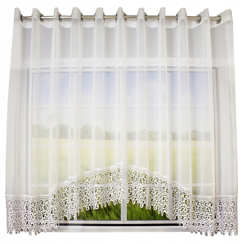 

Firana Gotowa Woal Z Gipiura Przelotki 400x160 wys