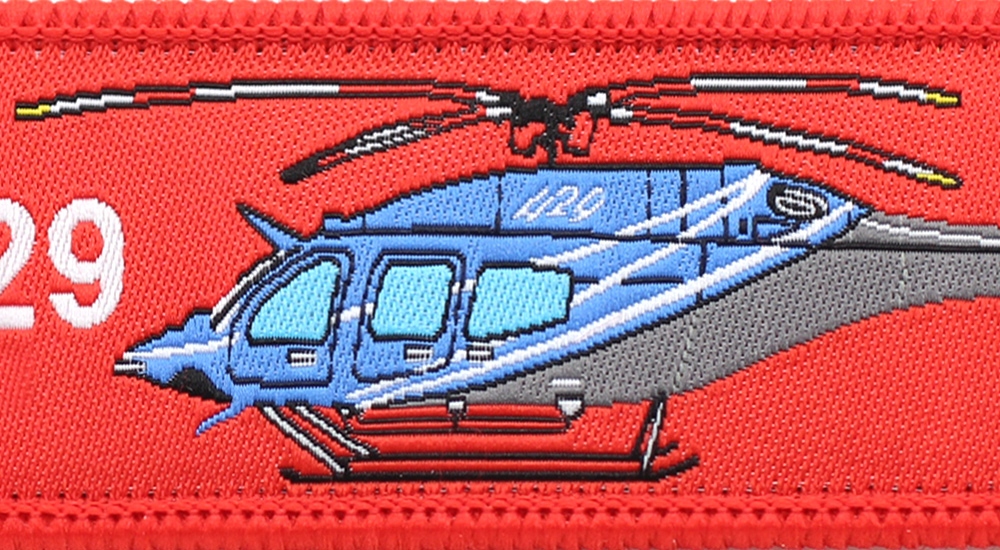 Śmigłowiec Bell 429 brelok REMOVE BEFORE FLIGHT Marka Skleppolicyjny
