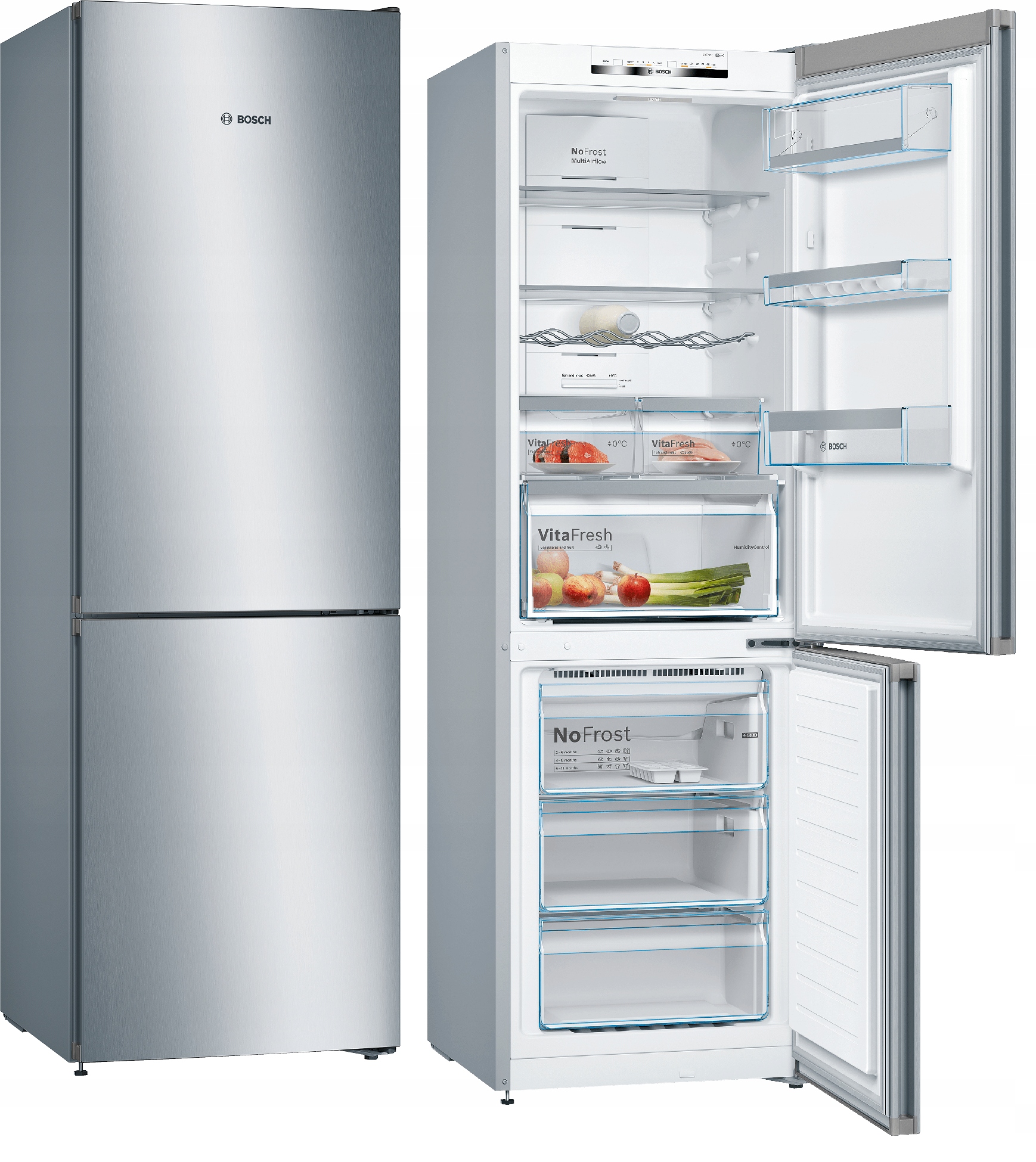 

Lodówka Bosch KGN36KLEB No Frost