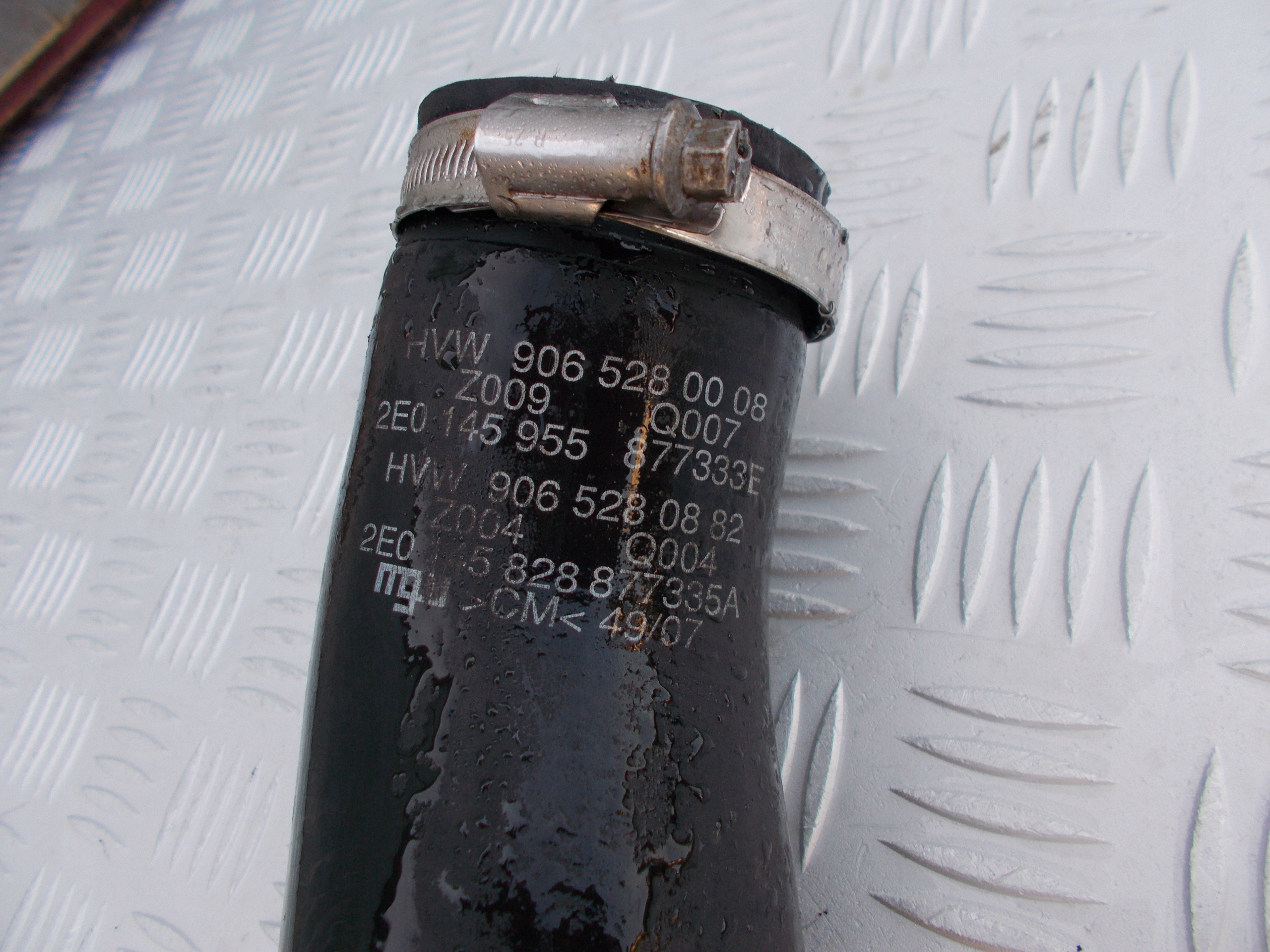 VOLKSWAGEN CRAFTER RURA INTERCOOLERA 9065280008 Numer katalogowy części 9065280008