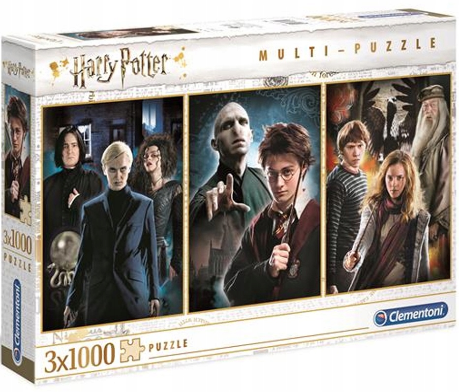 

Clementoni Puzzle Harry Pottter 3x1000 61884