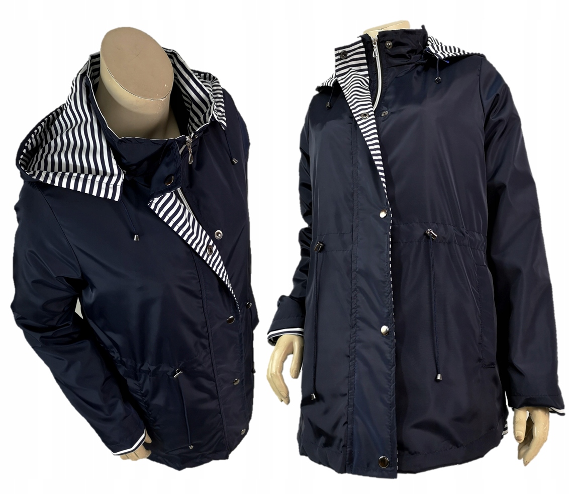 

Modna Kurtka Lato Parka Kaptur Plus Size 4XL 56 58
