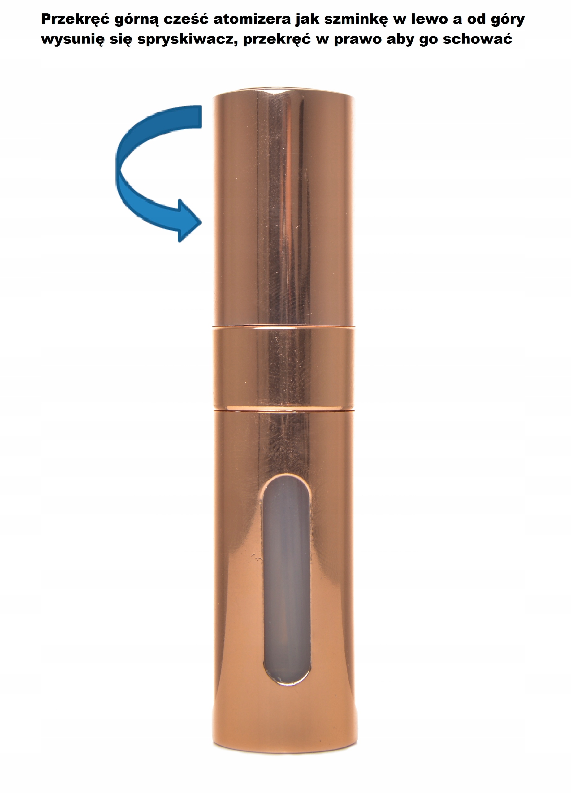 Etui Atomizer Podróżny Na Perfumy - 8 ml! Dozownik! NOWOŚĆ! Marka Monique