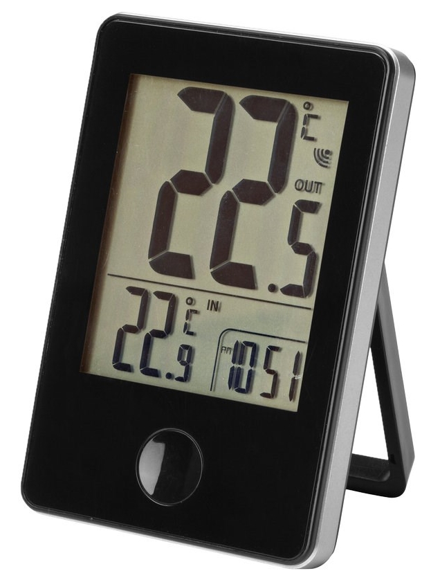 Wewnętrzny-zewnętrzny Termometr Bezprzewodowy 2w1