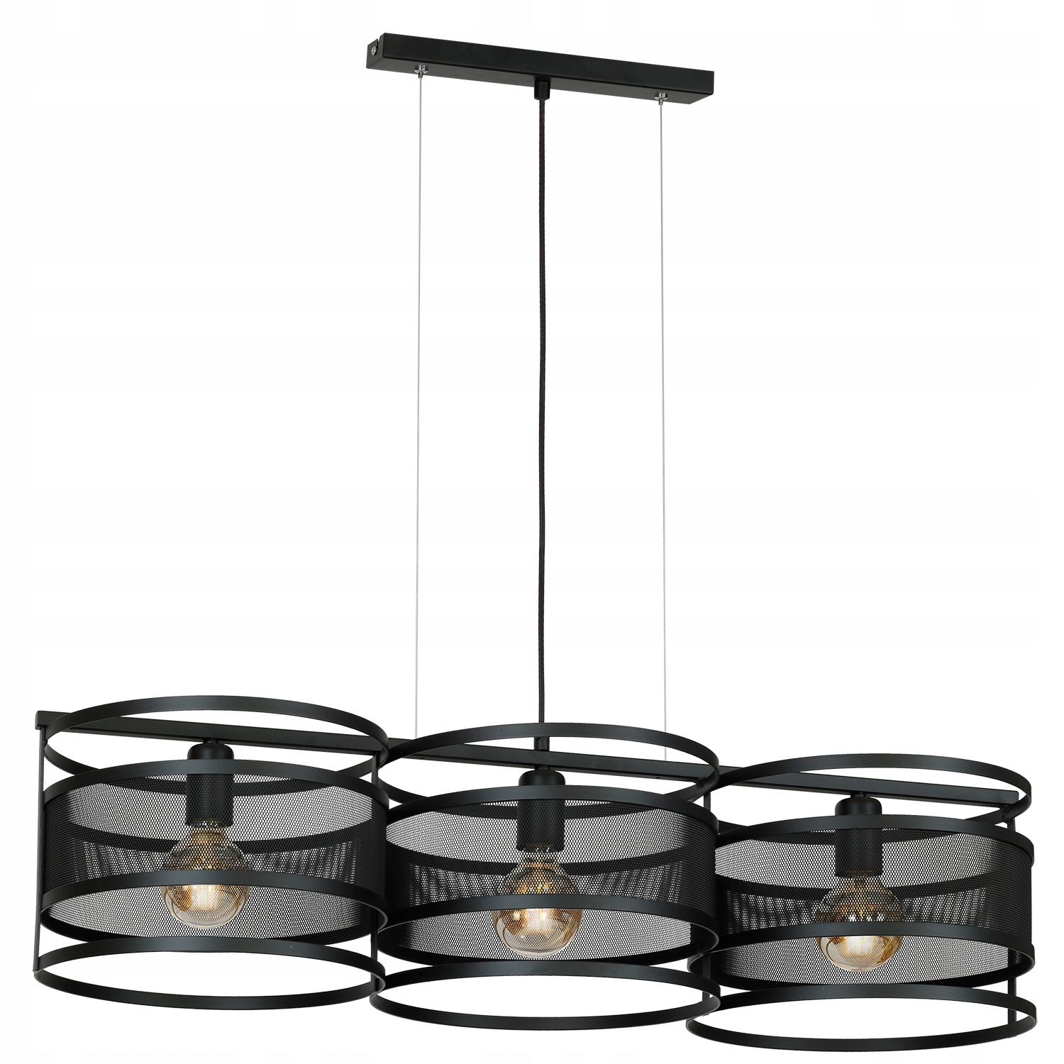 Závěsná Lampa Luminex Rim 1121 Černá