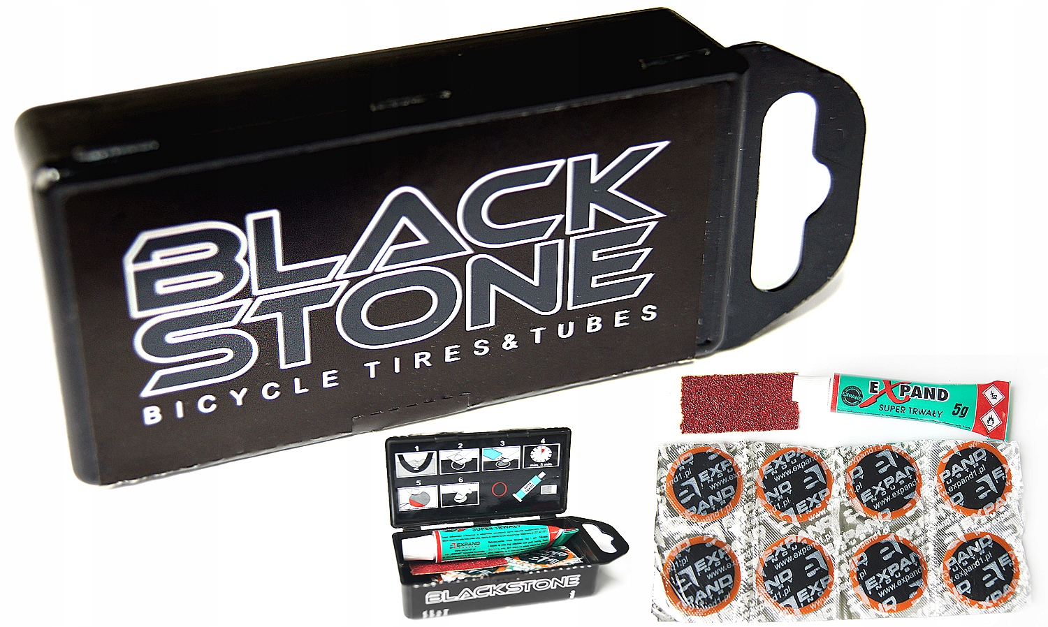 

Blackstone Łatki Zestaw Naprawczy Do Dętek New! Mb