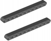 

4You Lego Technic 32525 Lift 1X11 C Szary (2szt)