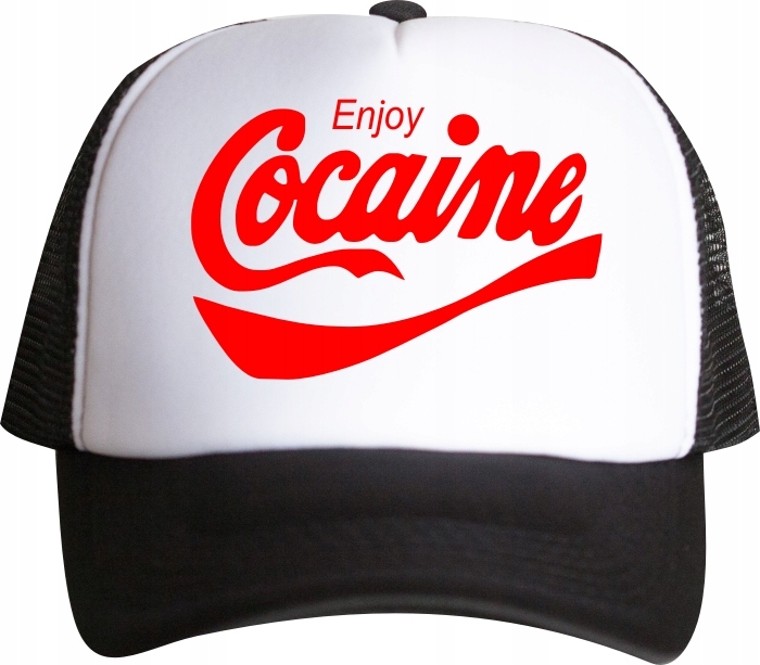 

Cocaine ,czapka z daszkiem trucker