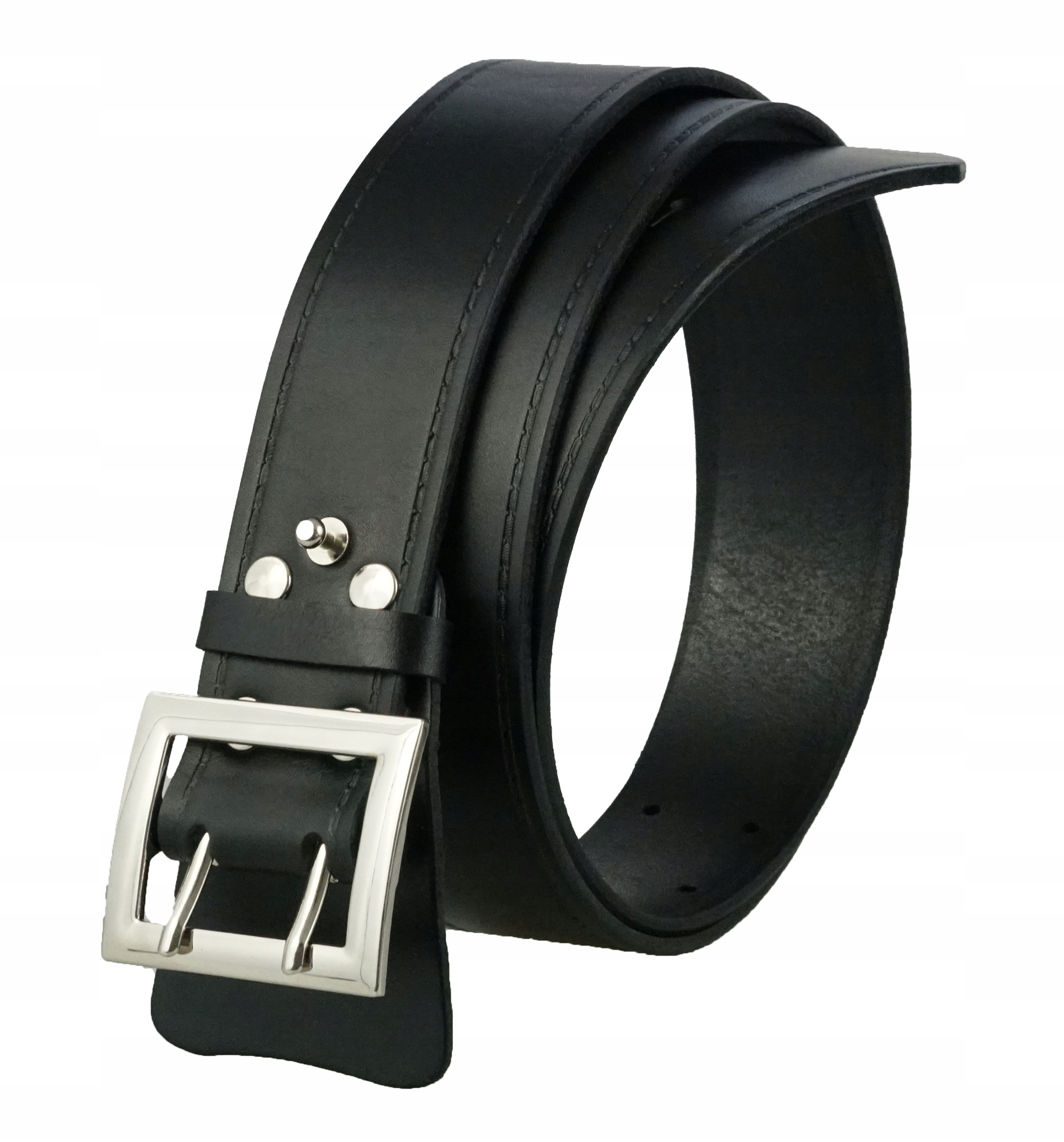 

Skórzany Pas Policyjny Militarny Czarny 1