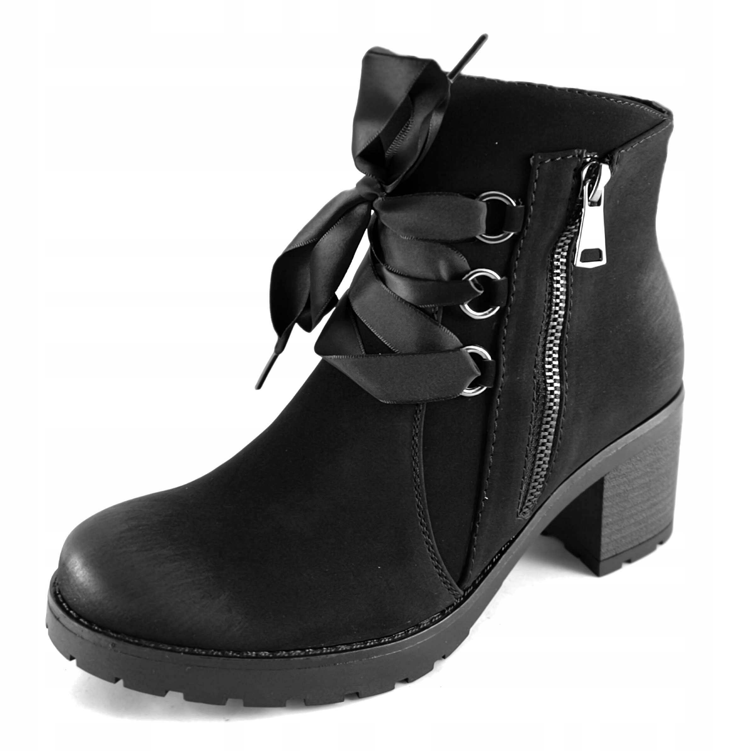 Kotníkové Boty se stuhou BL1801